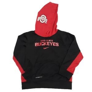 Nike Ohio State Buckeyes Hoodie Boys Size 5